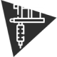 Artistic tattoo icon